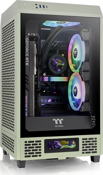 Kasë Thermaltake The Tower 200 Matcha Green, Mini Tower