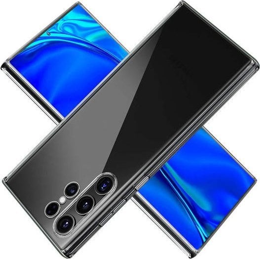 Mbrojtëse telefoni 3MK Clear Case për Samsung Galaxy S23 Ultra, fleksibël, transparente