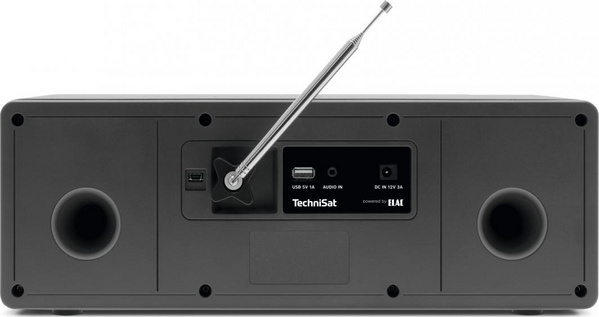 Radio CD TechniSat Digitradio 3 Voice, DAB+, stereo, e zezë