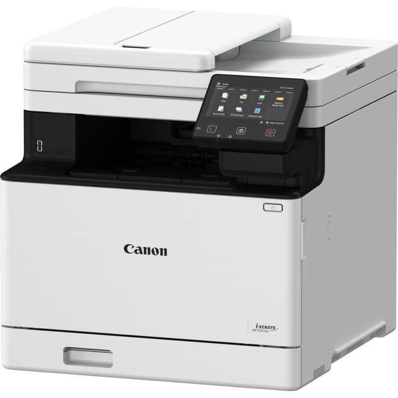 Printer Canon i-SENSYS MF754CDW Laser A4, 1200 x 1200 DPI, 33 ppm, Wi-Fi, i bardhë/zi