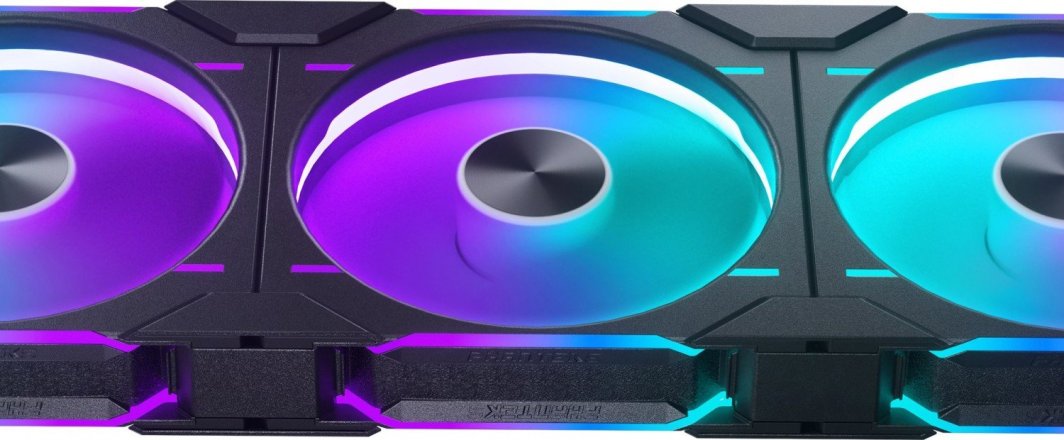 Вентилатори за компјутер Phanteks D30 120mm D RGB, сет 3 парчиња, PWM, црни