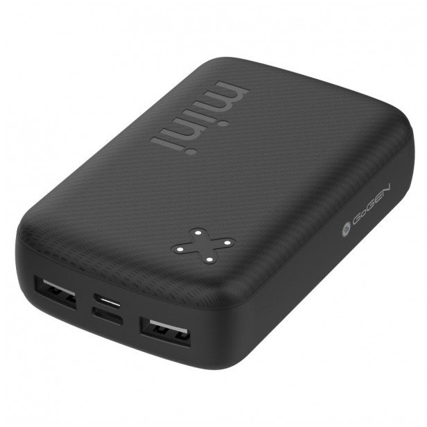 Powerbank Gogen GOGPB100009B, 10000mAh, 2x USB, i zi