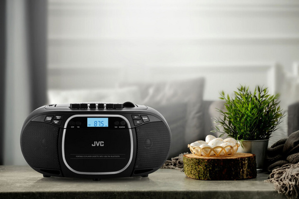 Radio JVC RC-E451B, e zezë