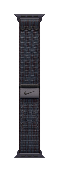 Apple Watch 46mm Nike Sport Loop, Black/Blue Nike Sport Loop