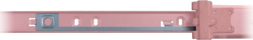 Shina rack Inter-Tech IPC 2U, 455 mm, çelik, argjendi
