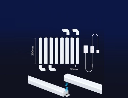 Ndriçim për gaming dhe televizor Govee Glide (8+4) RGBIC