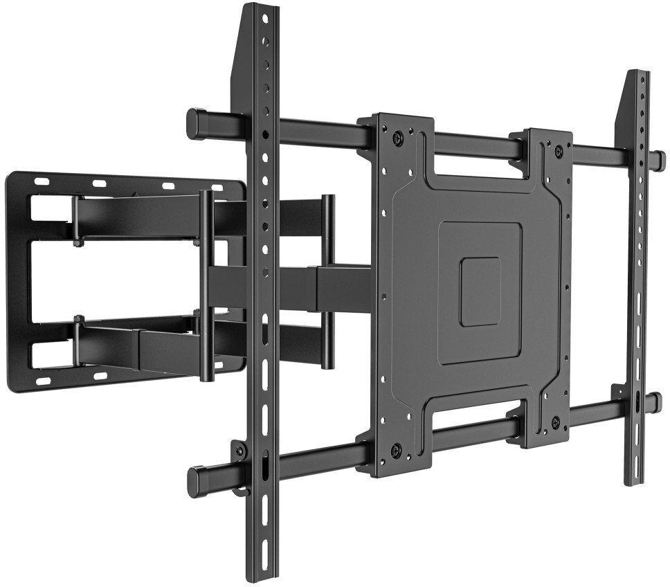 Mbajtëse murale TV Techly, 65-110", lëvizje e plotë, 120kg, e zezë