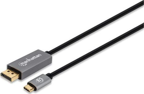 Kabllo Manhattan USB-C në DisplayPort 1.4, 3m, 8K 60Hz, e zezë