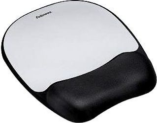 Mbështetëse dore për kyç Fellowes Memory Foam Plasma Pad, 23x20 cm, blu