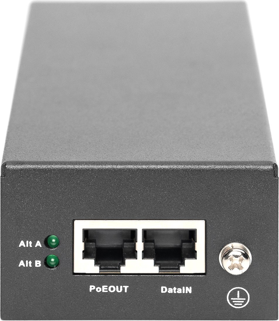 Инјектор ПоЕ Дигитус Гигабит, 802.3bt, 85W, црн