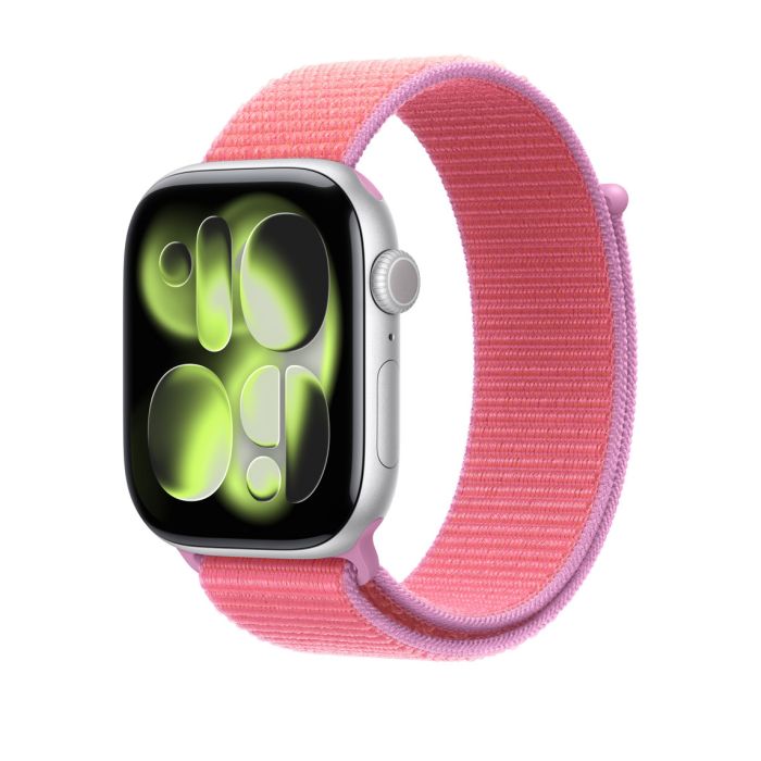 Apple Watch 46mm Sport Loop, Bright Guava (SEASONAL) 2