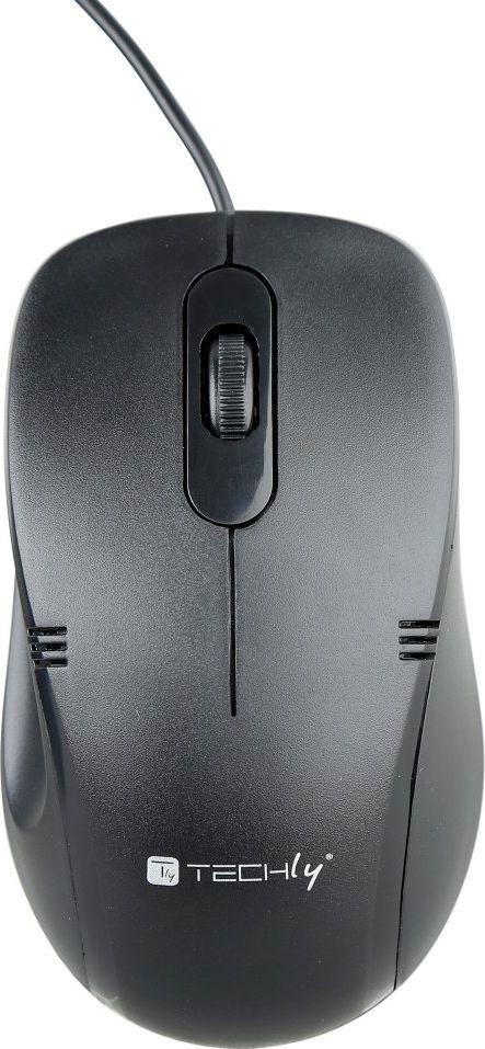 Maus Techly IM, me kabllo, USB, i zi
