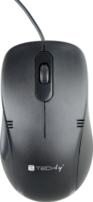 Maus Techly IM, me kabllo, USB, i zi