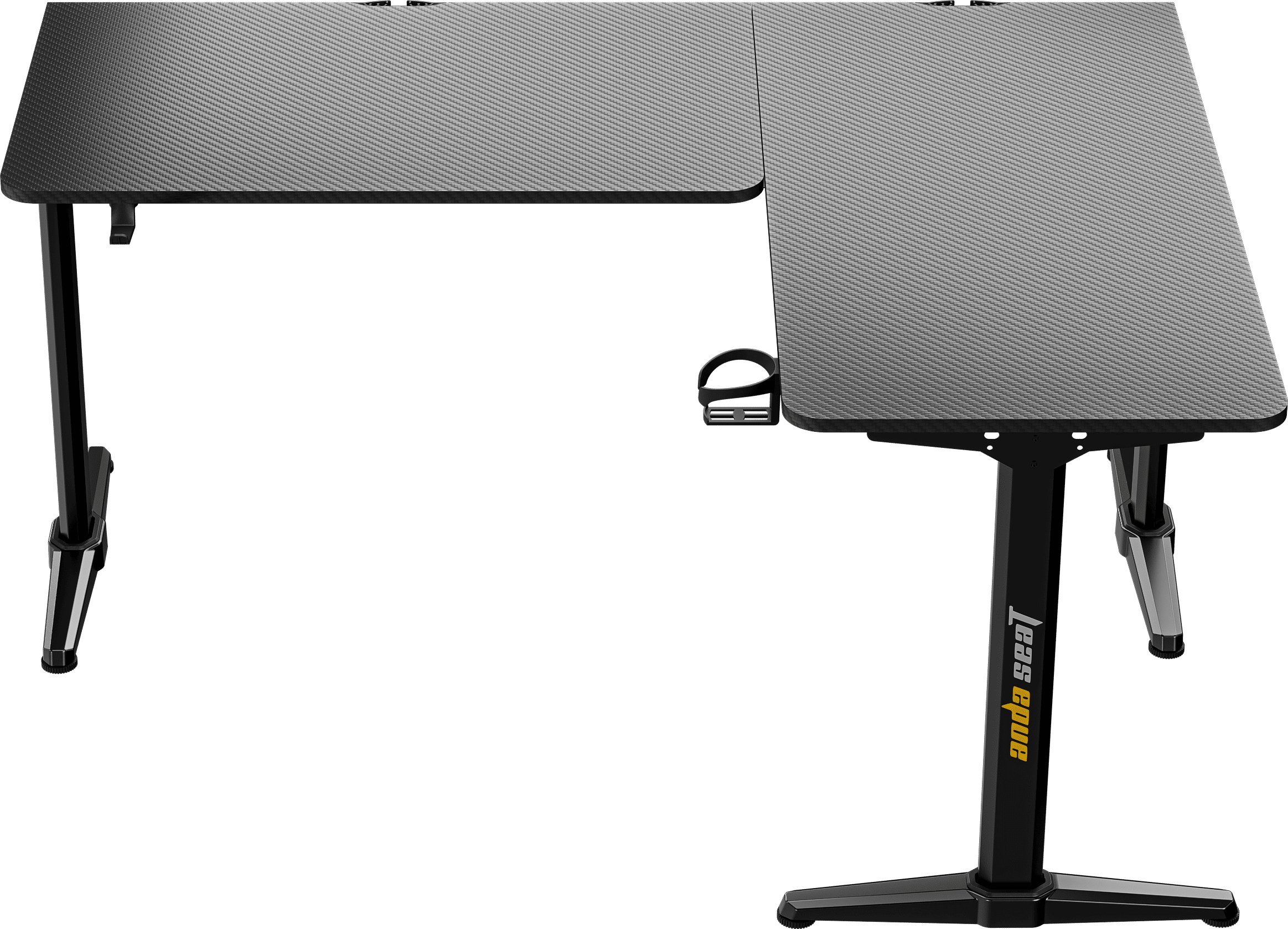 Tavolinë gaming Anda Seat Wind Seeker Premium, strukturë çeliku, sipërfaqe antirrëshqitëse, e zezë