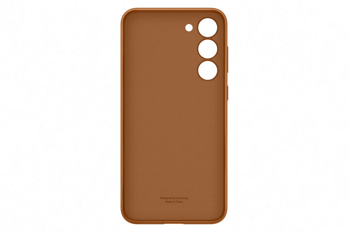 Маска Samsung за Galaxy S23+, кафеава