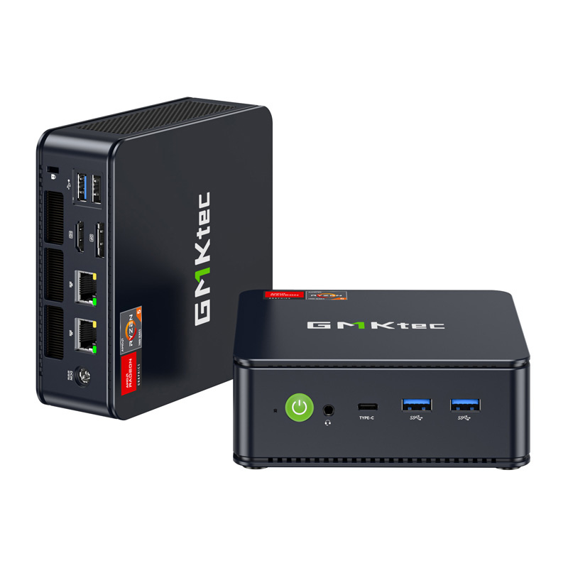 Mini PC GMKtec M6 Ultra, Ryzen 5 7640HS, 16GB RAM 512GB SSD, i zi 2