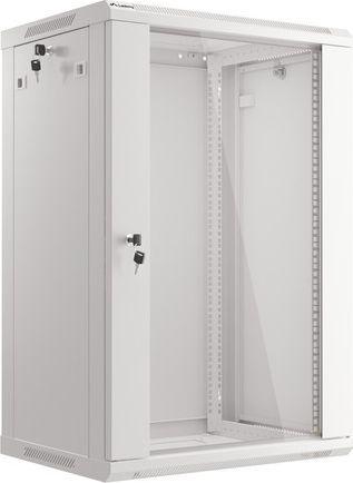 Kabinet për server Lanberg 19" 18U, i bardhë