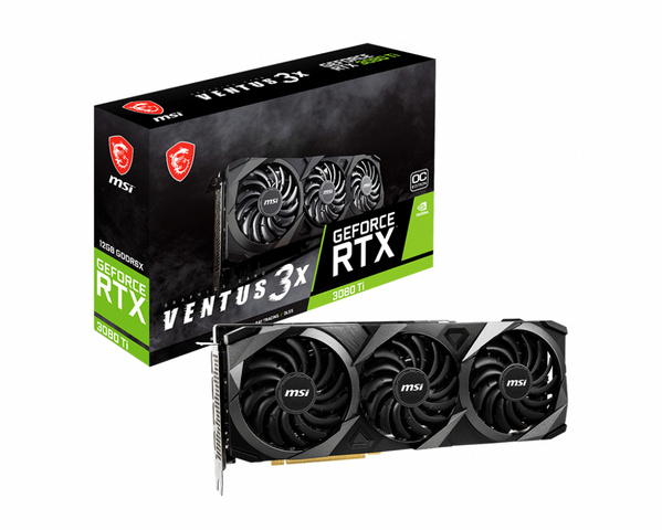 Kartelë grafike MSI GeForce RTX 3080 Ti VENTUS 3X 12G OC NVIDIA 12 GB GDDR6X