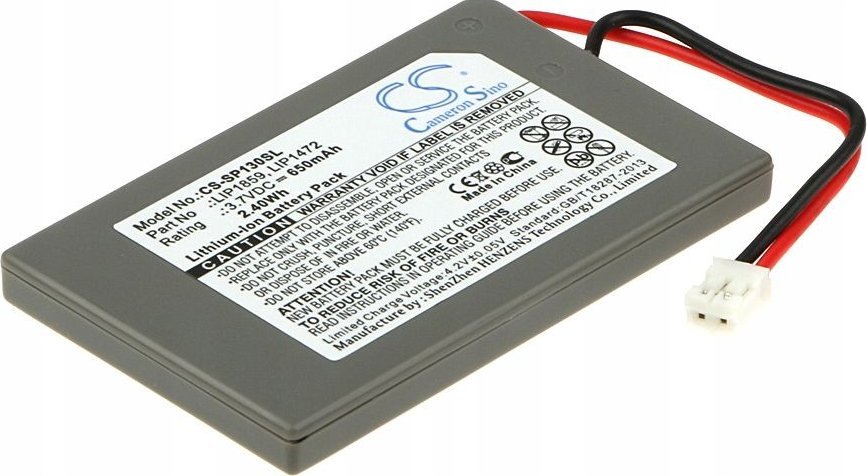 Bateri për gamepad Sony PS3, Li-ion, 3.7V, 650mAh