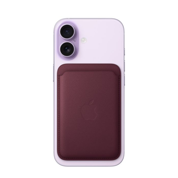 Apple iPhone FineWoven Wallet with MagSafe, Burgundy