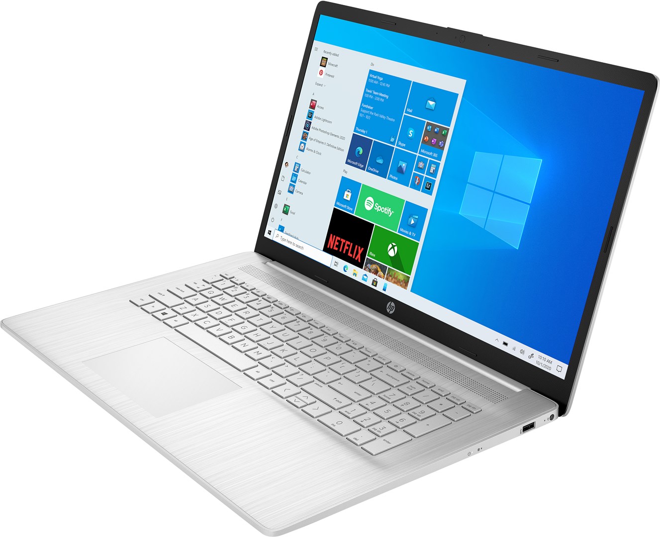 Laptop HP 17-cn1053cl, 17.3", Intel Core i5-1155G7, 12GB RAM, 1128GB HDD+SSD, i argjendtë