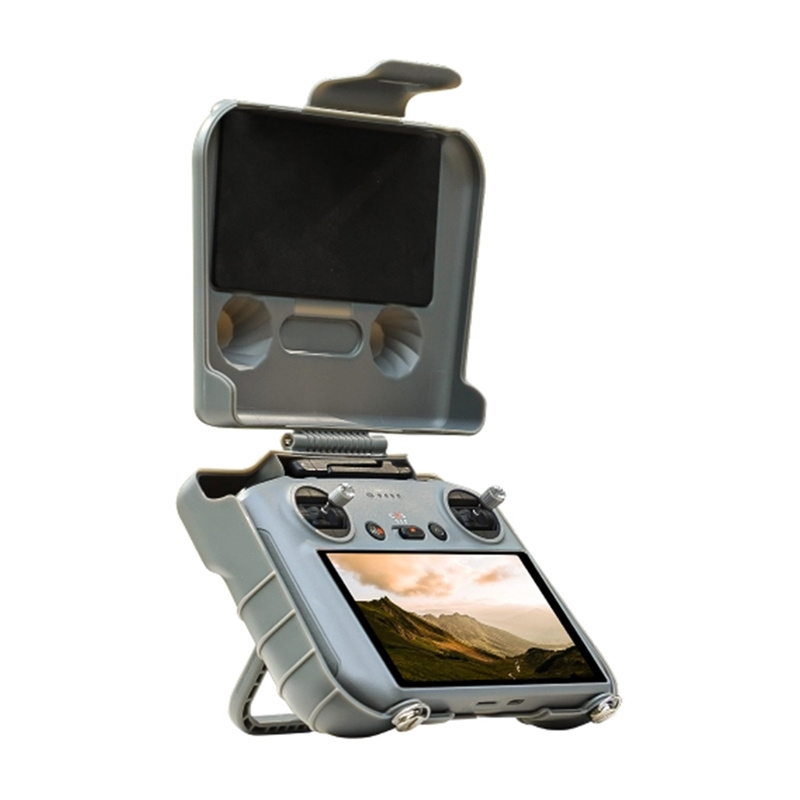 Këllëf telekomande Sunnylife RC 2 1, me kapak dielli, për DJI RC 2 DJI RC, gri