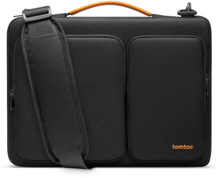 Çantë tomtoc Messenger për MacBook 2019 16", e zezë