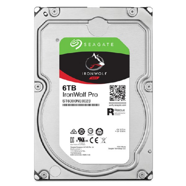 Hard Disk Seagate IronWolf Pro, 6TB, 3.5", 7200rpm, 256MB cache