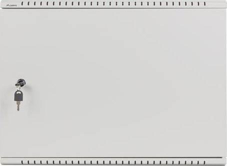 Kabinet rack Lanberg 19" 4U+3U, 540x200mm, montim në mur, gri