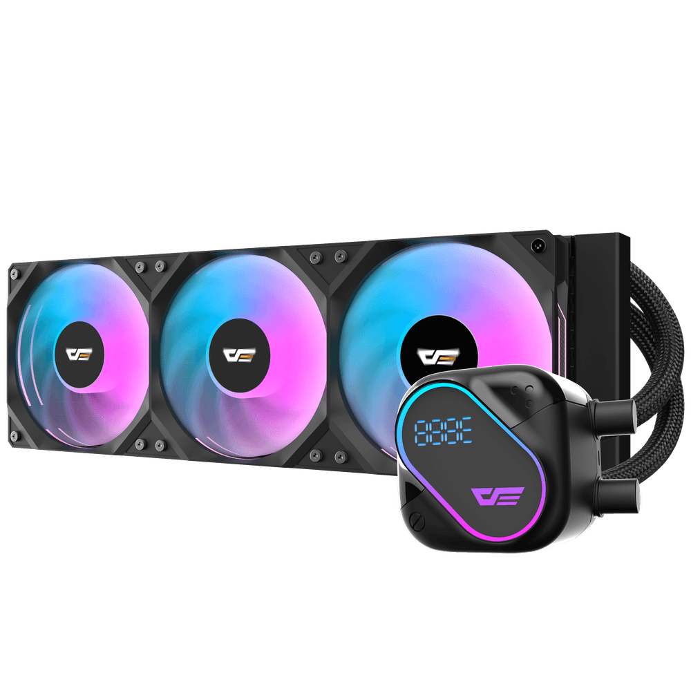 Ftohës Darkflash DO360 AIO Liquid Cooler, 360mm, i zi