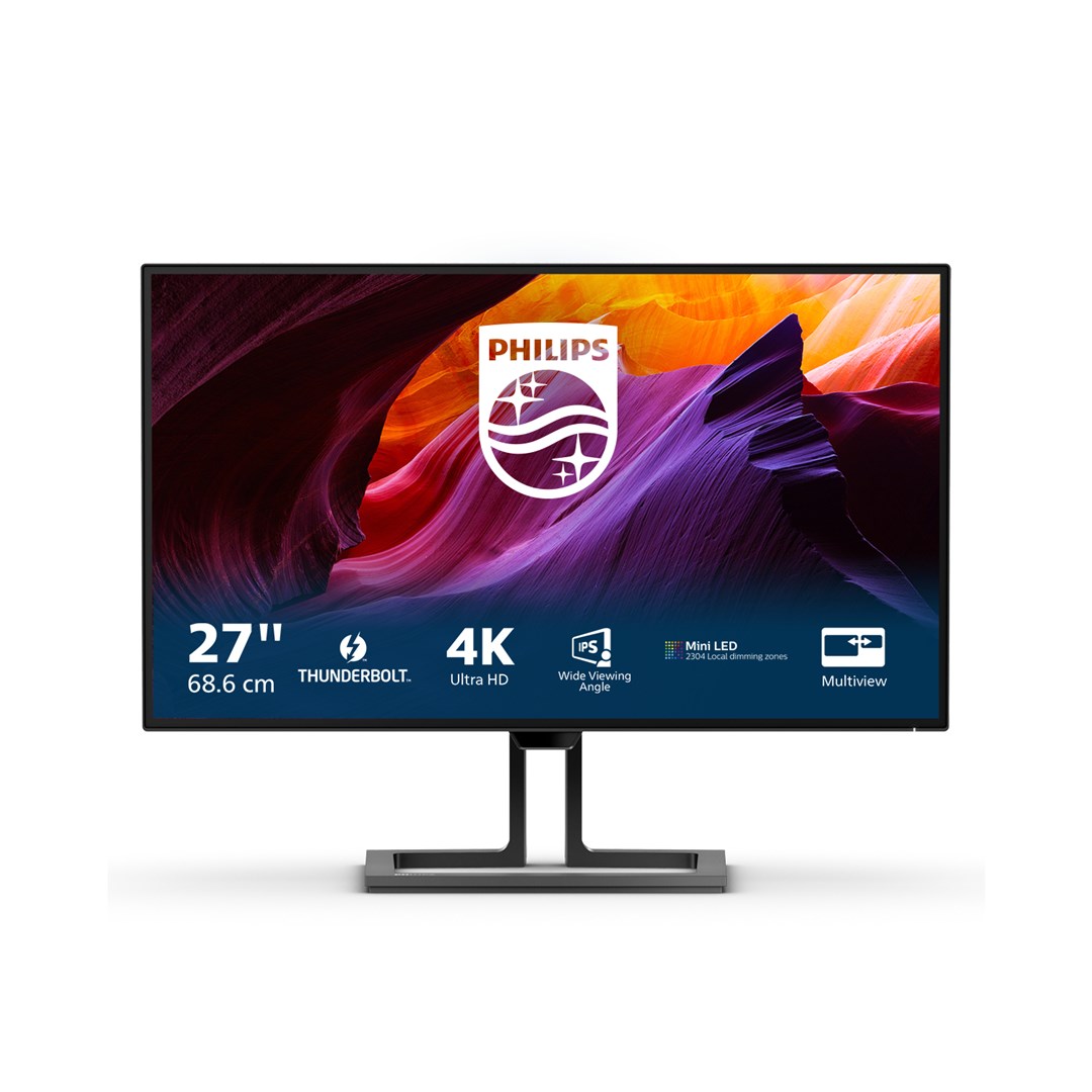 Monitor Philips Brilliance 27B1U7903/00, 27", 4K UHD, Mini-LED, i zi