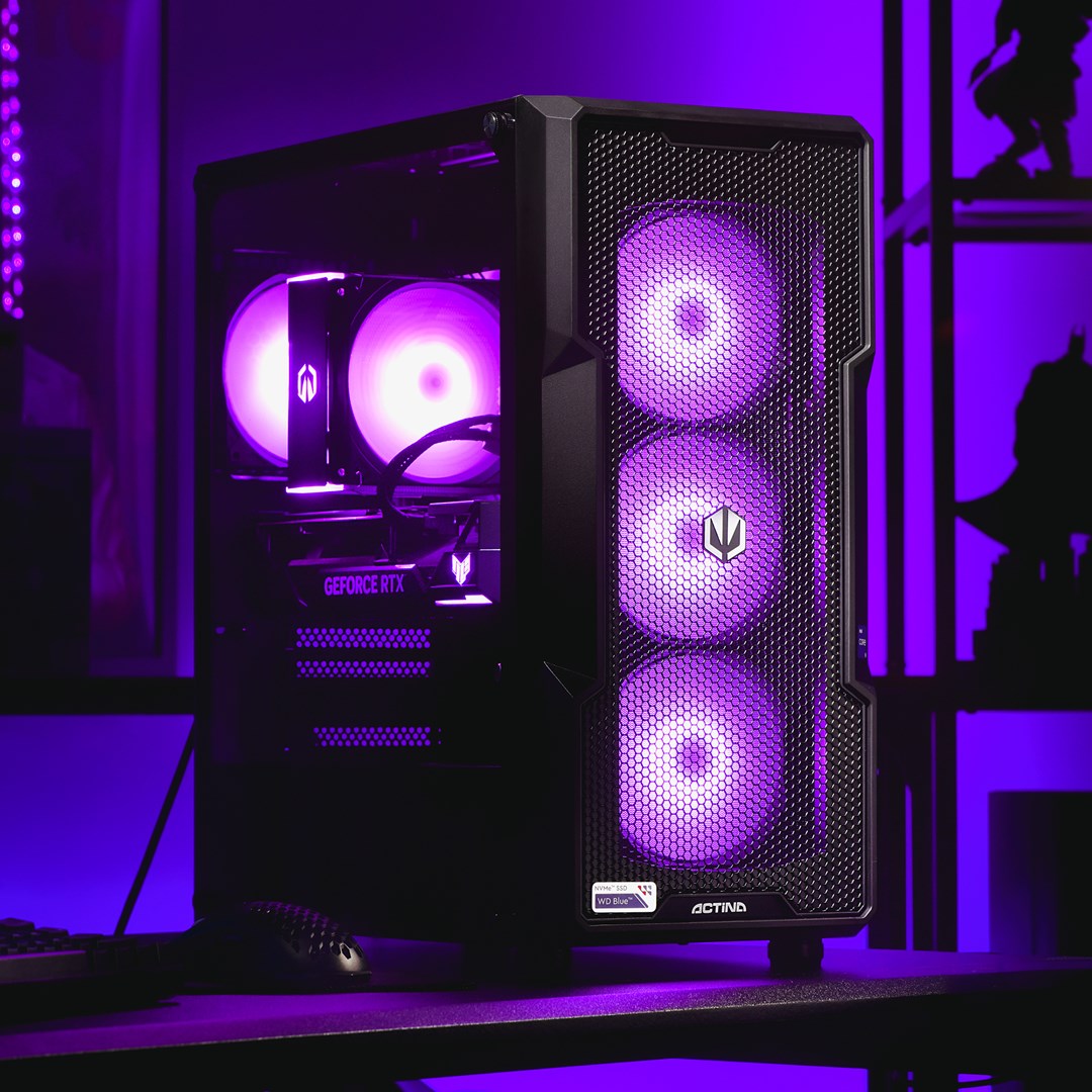 Kompjuter Actina, AMD Ryzen 7 7700, 32GB RAM, 1TB SSD, AMD Radeon RX 7900 XTX, i zi