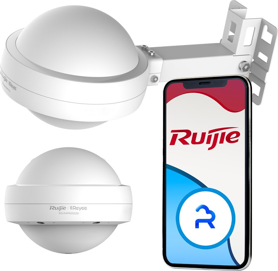 Access point Reyee RG-RAP6202G, Wi-Fi 5 AC1300, outdoor, i bardhë