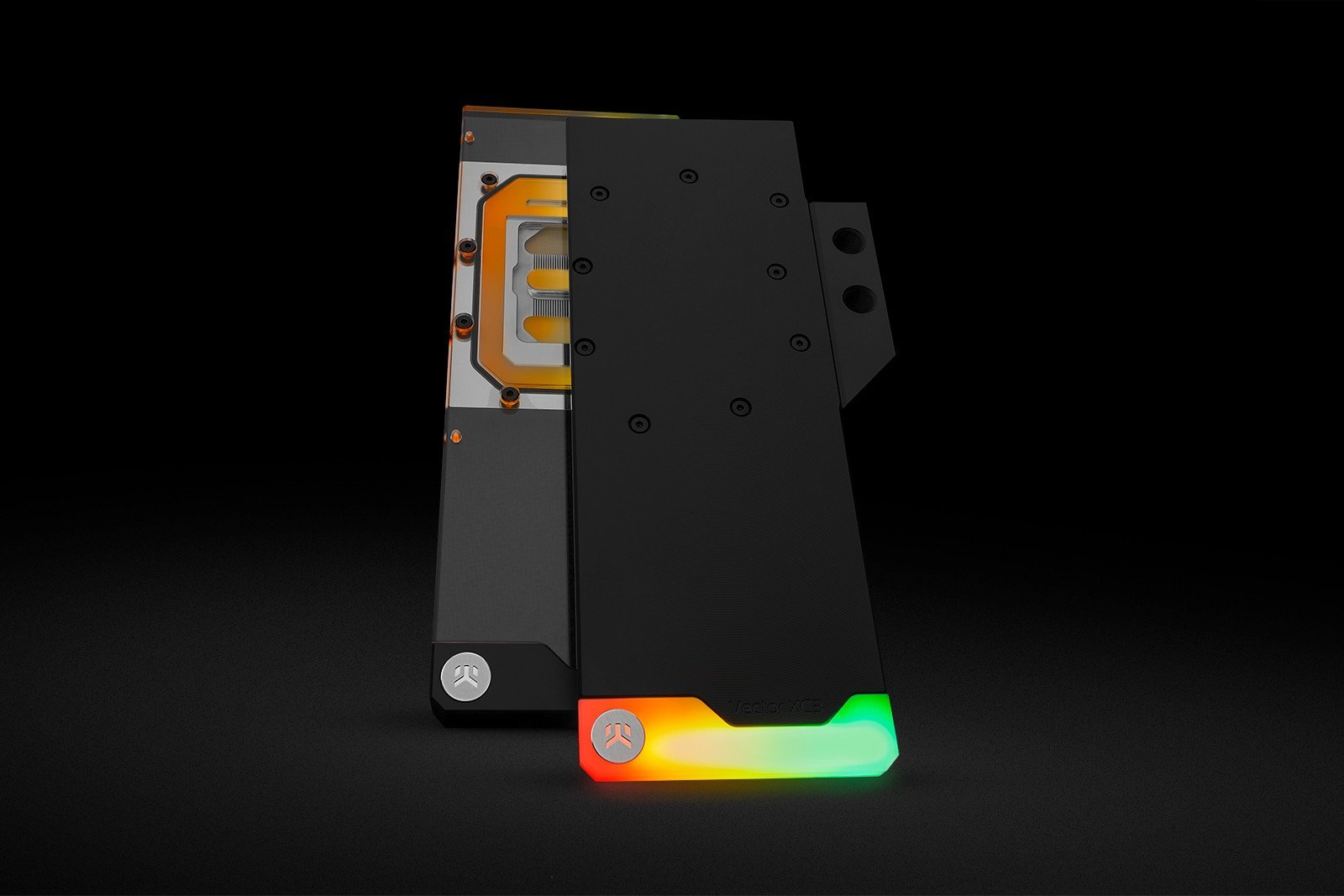 Bllok uji për GPU EK Water Blocks EK-Quantum Vector XC3 RTX 3070 D-RGB, Nickel Acetal, i zi