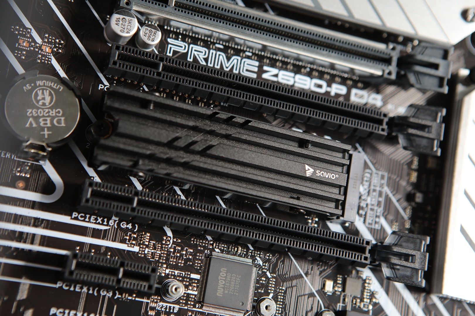 Ftohës për SSD M.2 Savio AK-60, për NVMe 2280, gri