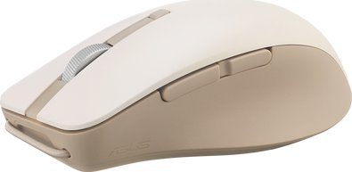 Maus ASUS SmartO MD200 Silent Plus, wireless RF dhe Bluetooth, 4200 DPI, jeshil Green Tea Latte