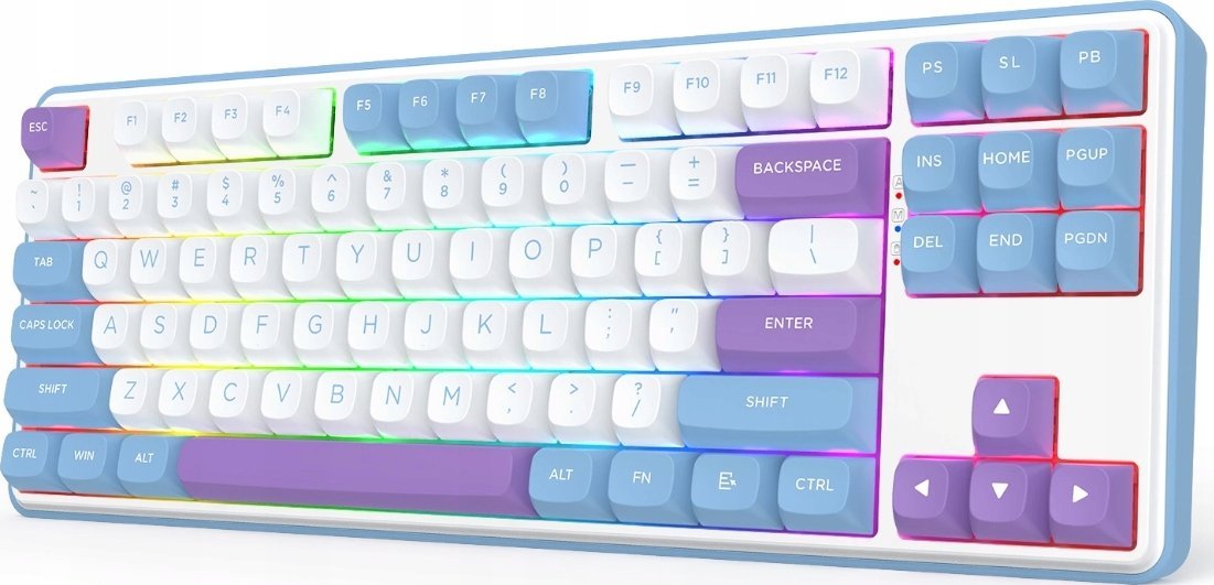 Tastierë gaming Redragon K707 Pro, mekanike TKL 80%, RGB, wireless 3 mënyra