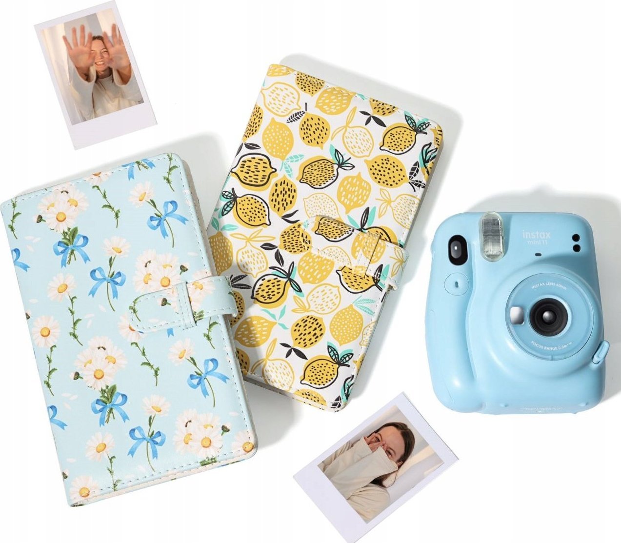 Album fotografish LoveInstant Bouquet, 96 foto, për Fujifilm Instax Mini, i bardhë