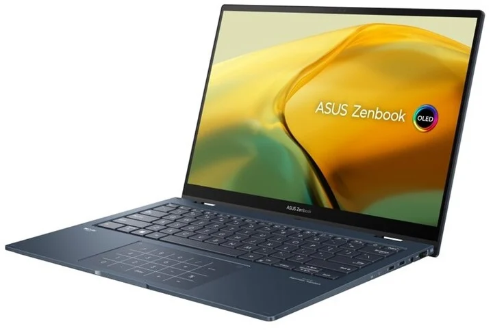 Laptop ASUS Zenbook 14 Flip OLED, 14", WQXGA+, Intel Intel i7-1360P, 16GB RAM, 1TB SSD, Intel Iris Xe, i zi