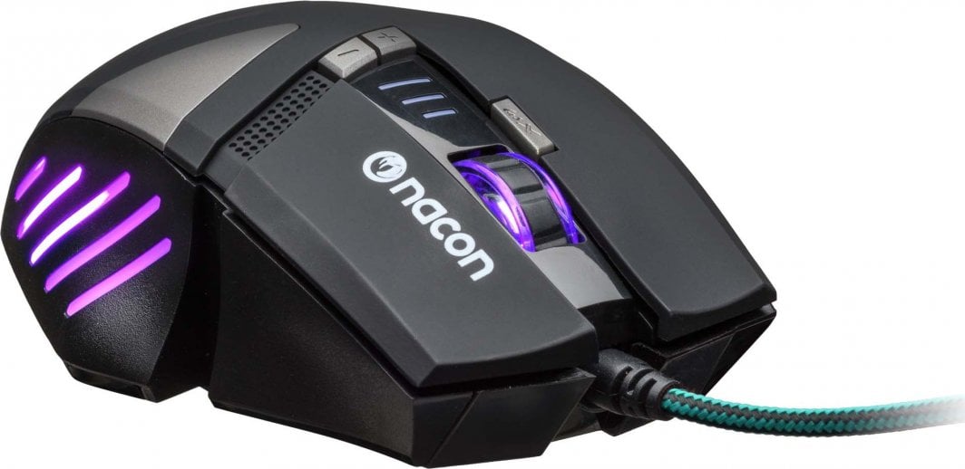 Maus Nacon GM-300, me kabllo, USB, i zi