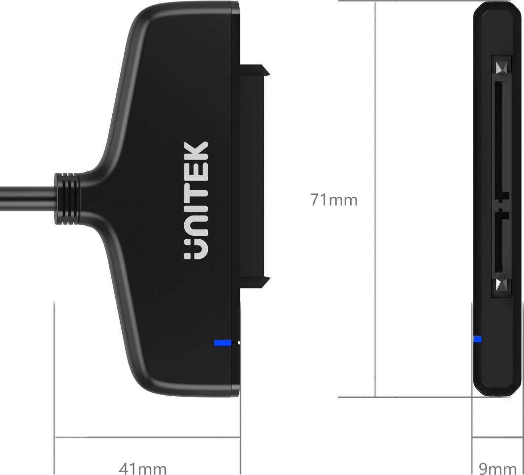 Прилагодувач Unitek Pocket Bridge USB 3.1 Type-C за SATA III 6G (Y-1096A)