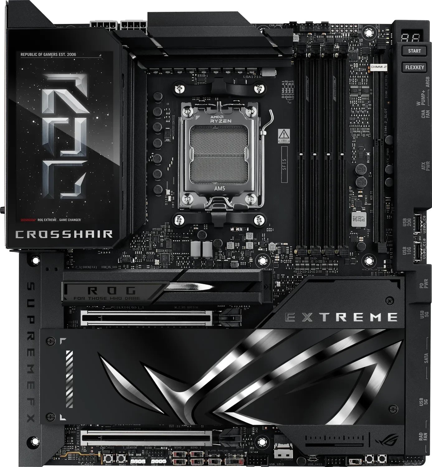 Pllake amë ASUS ROG Crosshair X870E Extreme, AMD X870E, Socket AM5, EATX
