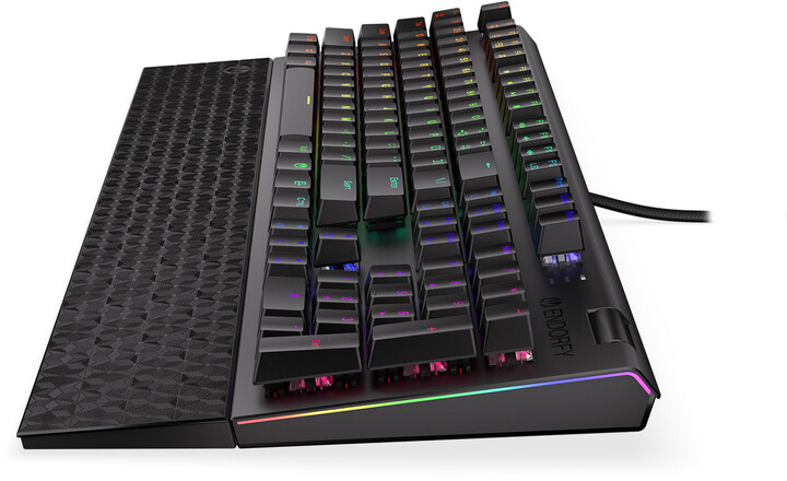 Tastierë Endorfy Omnis Blue, Kailh Blue, US, e zezë