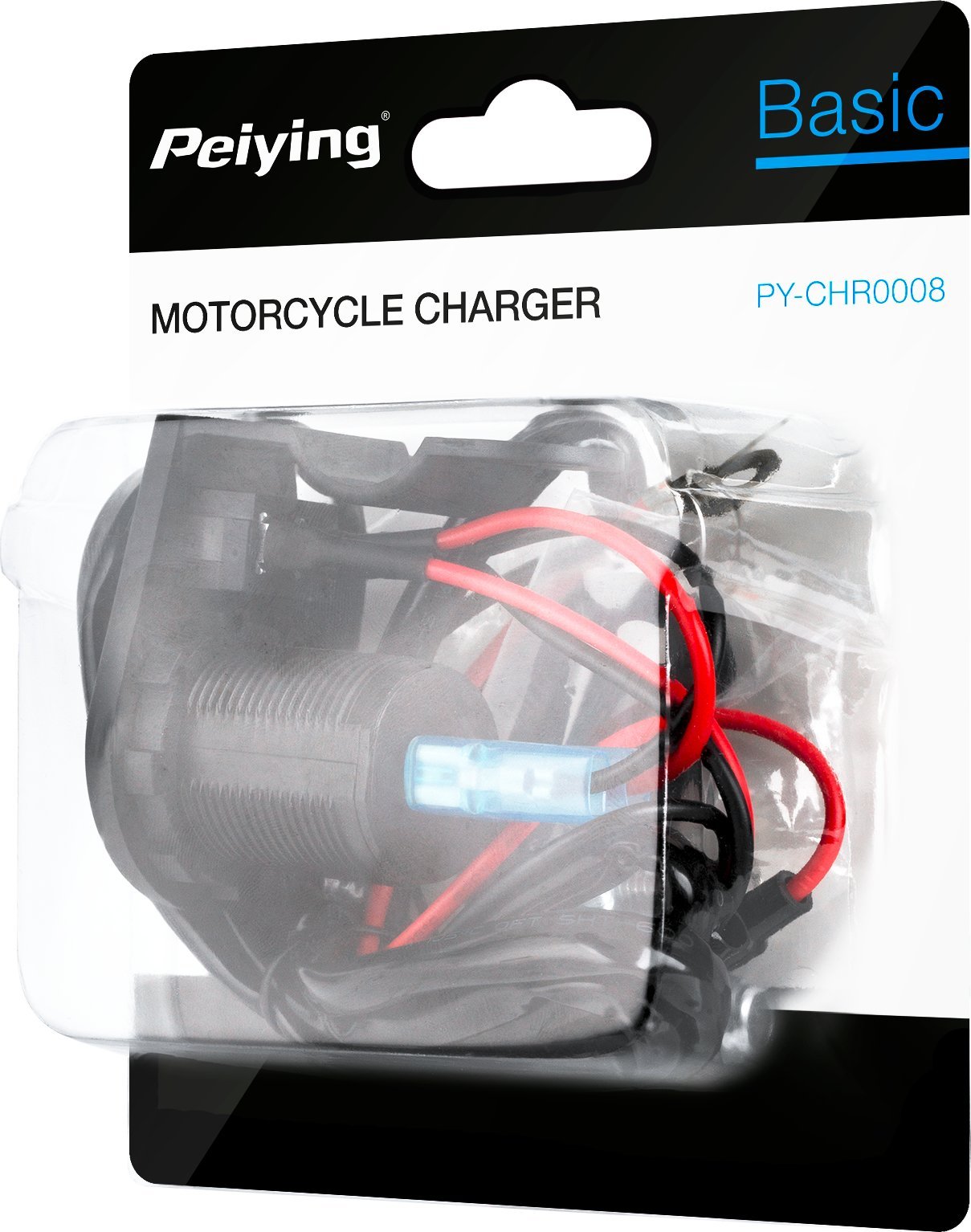 Karikues motoçiklete Platinet PY-CHR0008, 2xUSB, 3100 mA, i zi