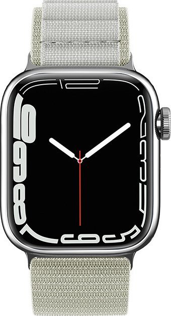 Rrip çeliku Alpine për Apple Watch, 38/40/41 mm, me kopëse, argjendtë