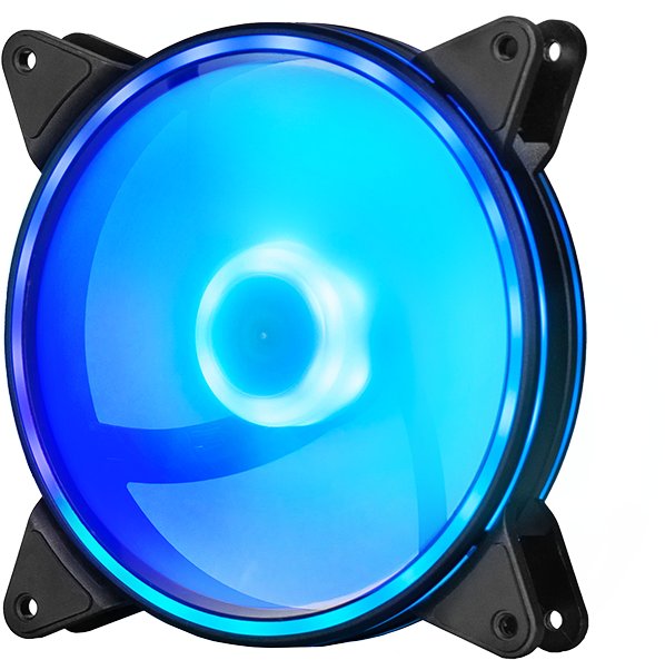 Ventilator PC PWM RGB, 120mm, 4 PIN, me ndriçim A RGB