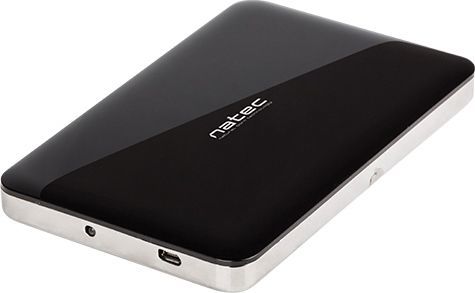 Mbrojtëse për hard disk Natec Oyster 2 SATA 2.5 " Usb 3.0 Aluminium Slim Screwless, i zi