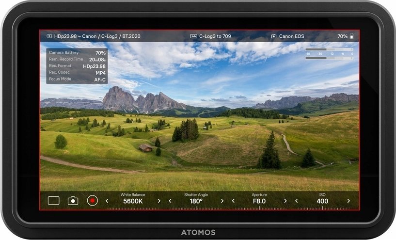 Monitor video Atomos Shinobi II, 5.2", Full HD HDR, HDMI, i zi