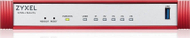 Firewall harduerik Zyxel USGFLEX50H, portë 10 Gbps, PoE+, i zi