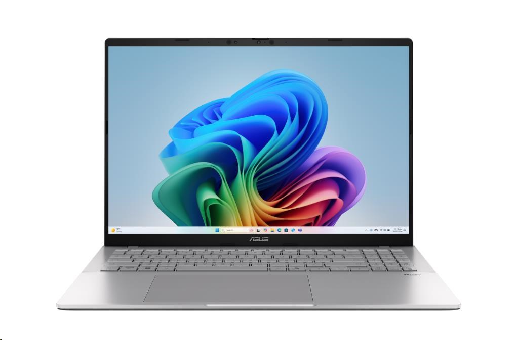 Laptop ASUS Vivobook S16 S3607QA OLED064W, 16" OLED, Snapdragon X, 32GB RAM, 1TB SSD, gri metalik 3